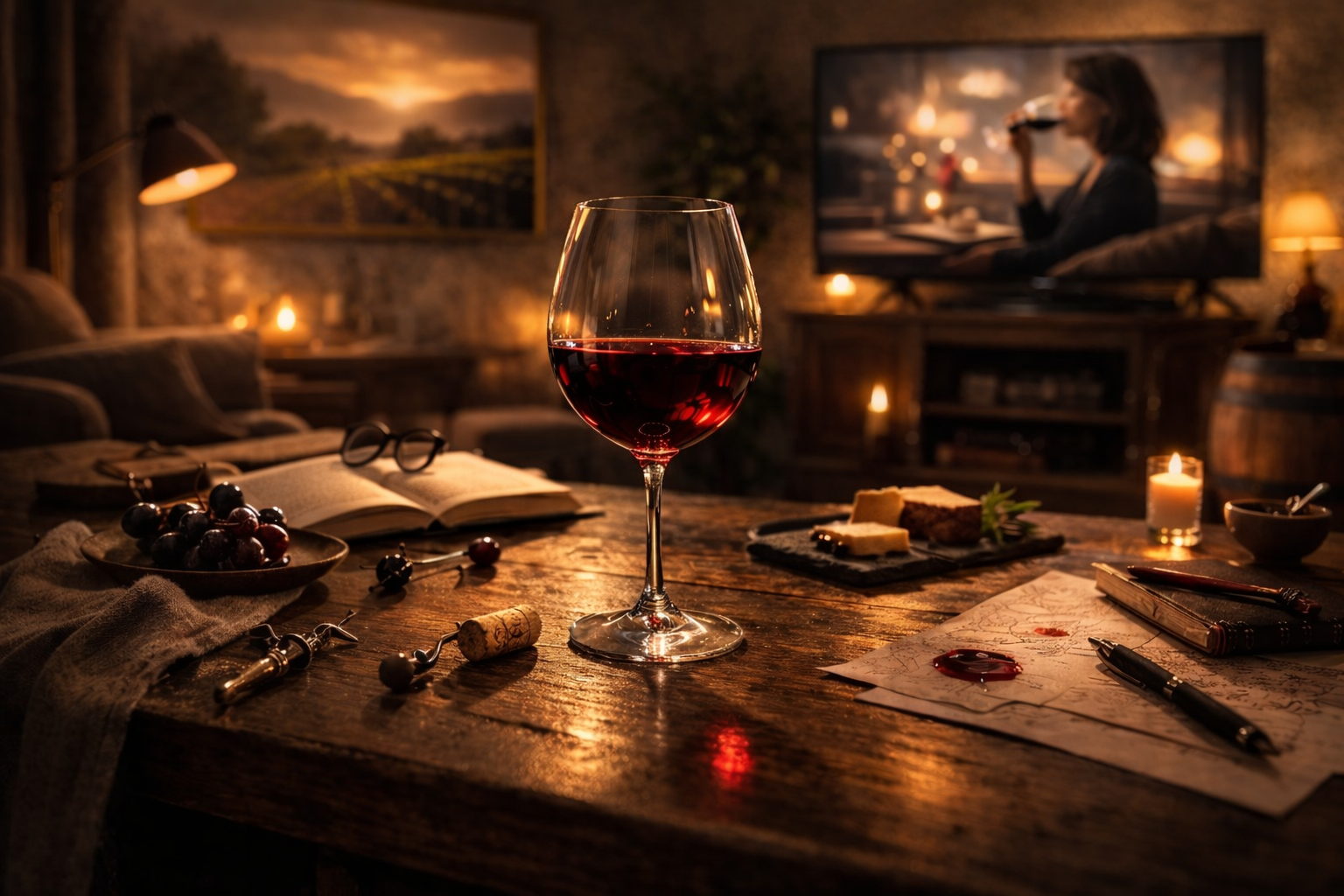 O Vinho Através de Filmes e Séries: Quando a Taça Conta Histórias